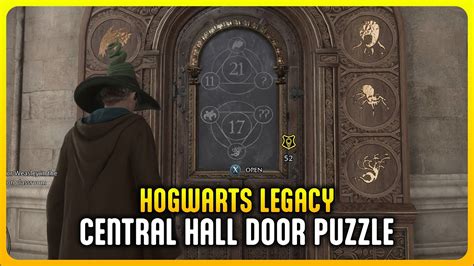 Hogwarts Legacy: How to solve Central Hall door。